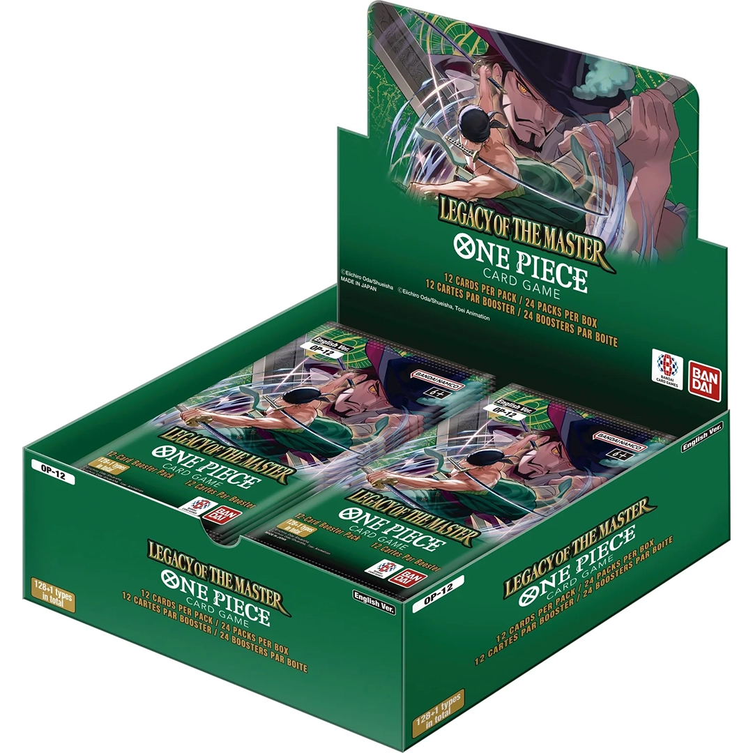 One Piece OP12 Legacy of The Master Box 24 Booster ENG