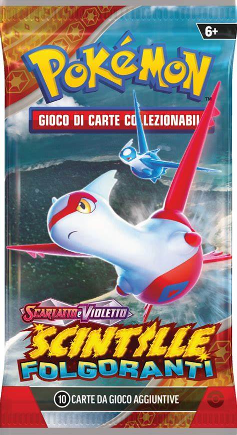 Bustina singola scintille folgoranti