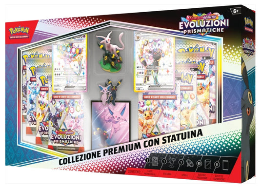 Collezione Premium con statuine di Evoluzioni Prismatiche - ITA