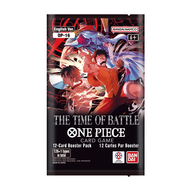 One Piece Card Game - OP-16 The Time of Battle - Box da 24 Buste - ENG