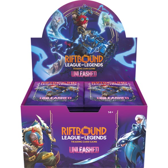 Riftbound - Unleashed - Display da 24 Buste - ENG