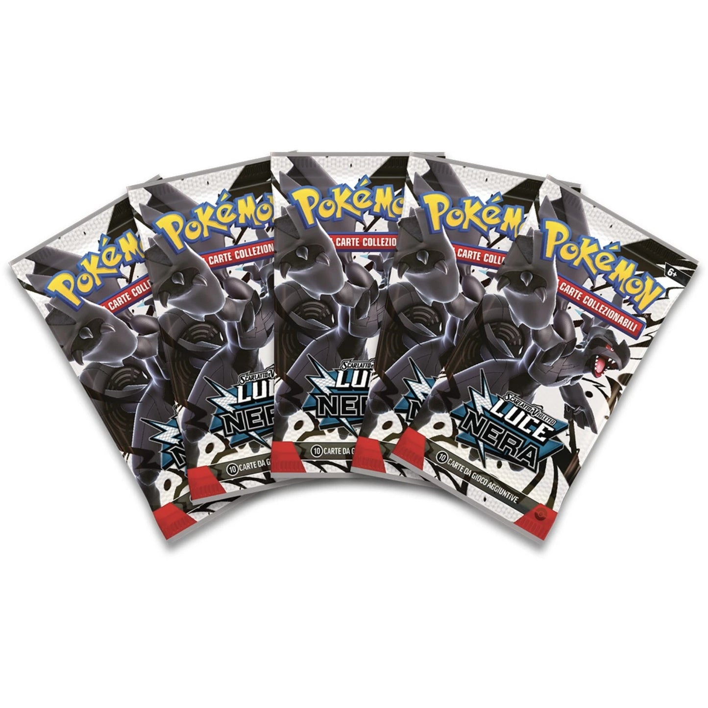 Pokemon Scarlatto & Violetto Luce Nera Collezione Con Raccoglitore