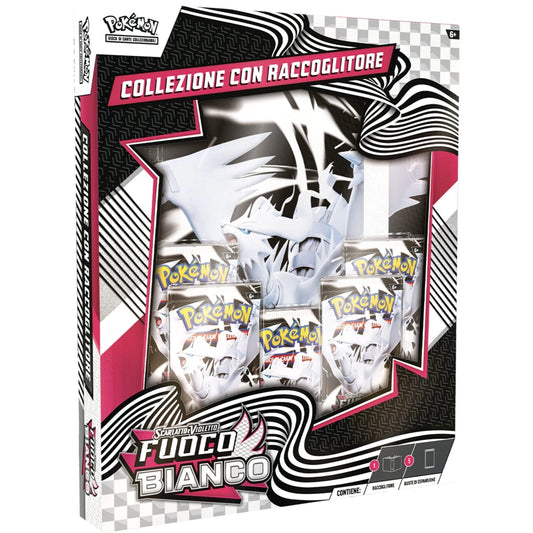 Pokemon Scarlatto & Violetto Fuoco Bianco Collezione Raccoglitore ITA
